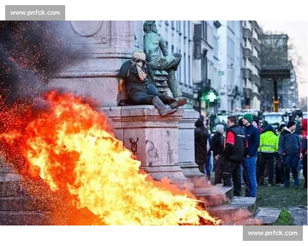 欧洲挺巴示威蔓延，挪以赛场冲突引震荡